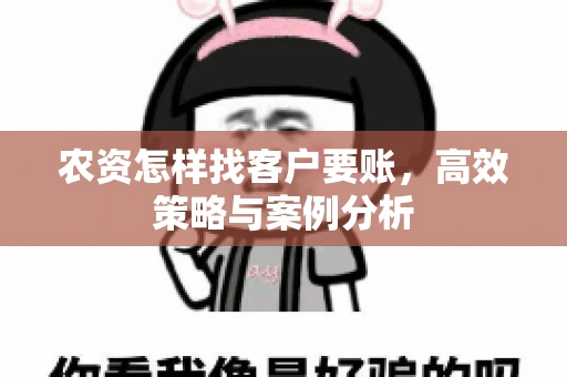 农资怎样找客户要账，高效策略与案例分析