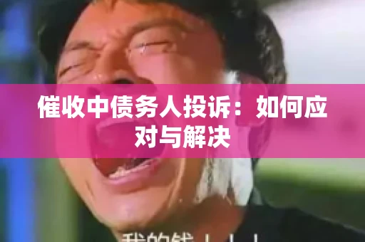 催收中债务人投诉：如何应对与解决