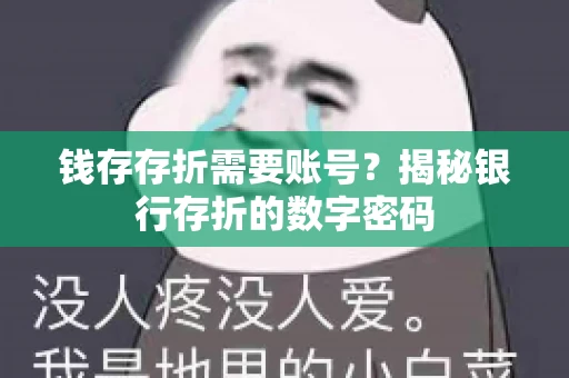 钱存存折需要账号?揭秘银行存折的数字密码 钱存存折需要账号?揭秘银行存折的数字密码