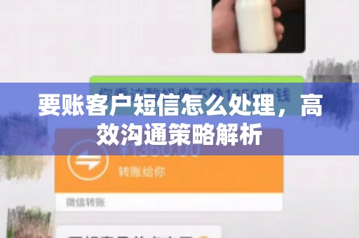 要账客户短信怎么处理，高效沟通策略解析